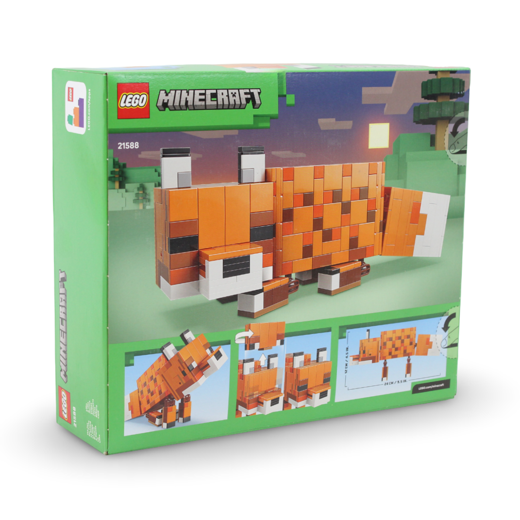 Lego Minecraft The Fox Set – 497 Pcs