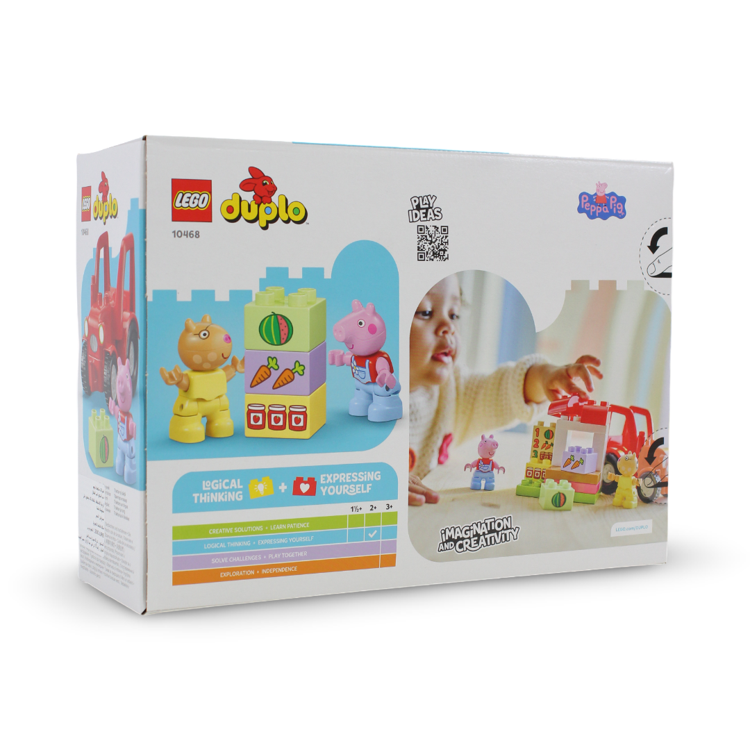 Lego Duplo Peppa Pig Tractor and Market