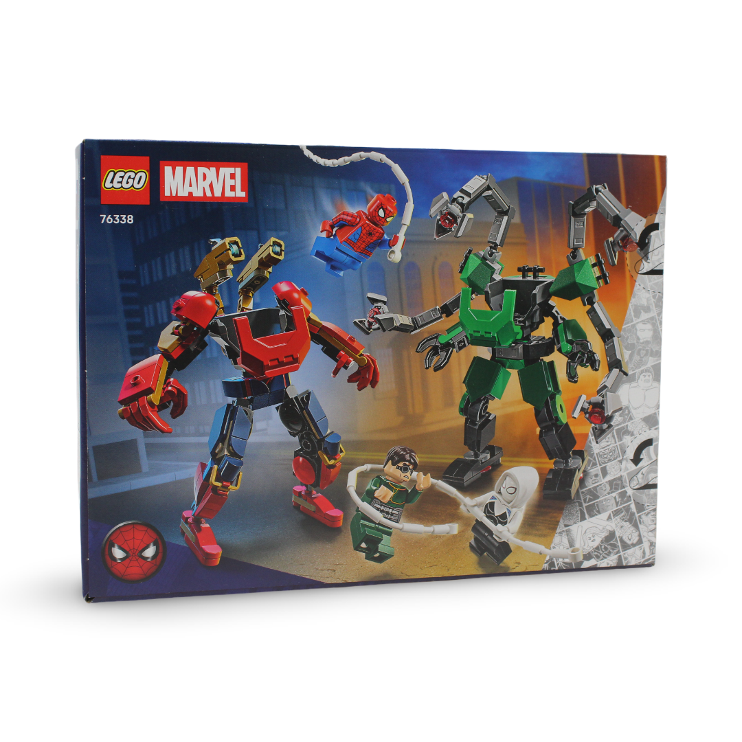 Lego Marvel Mech Battle: Spider-Man vs. Doc Ock Building Blocks Set – 135 Pcs