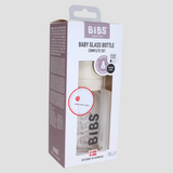 Bibs Baby Glass Bottle - Ivory (110 ml)