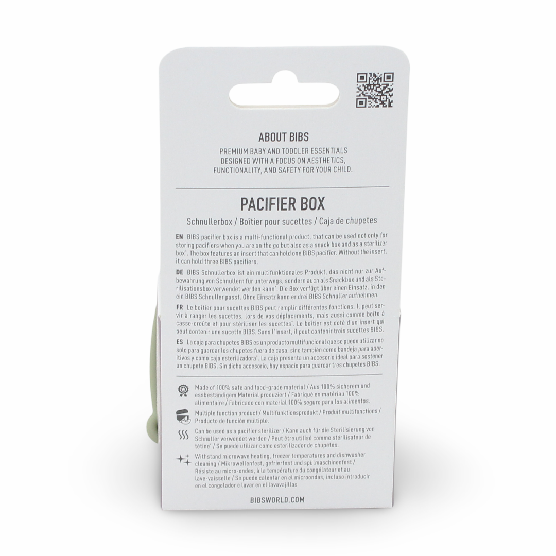 BIBS Pacifier Box – Sage