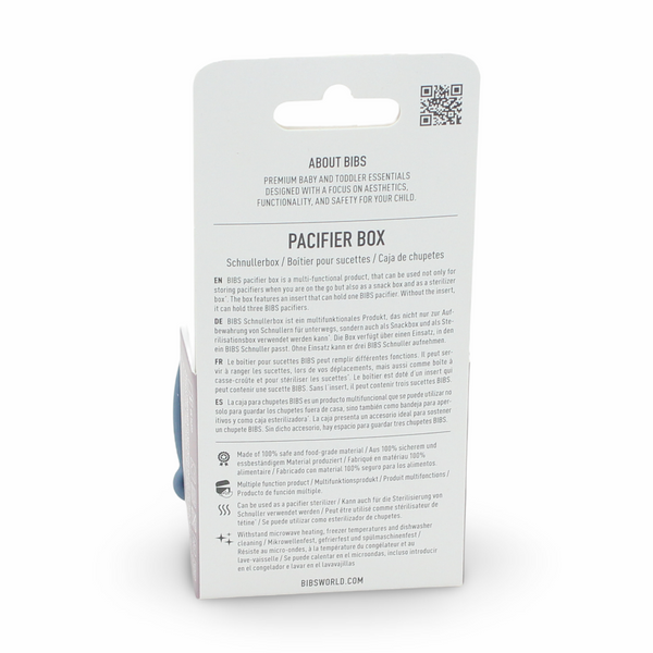 BIBS Pacifier Box – Petrol