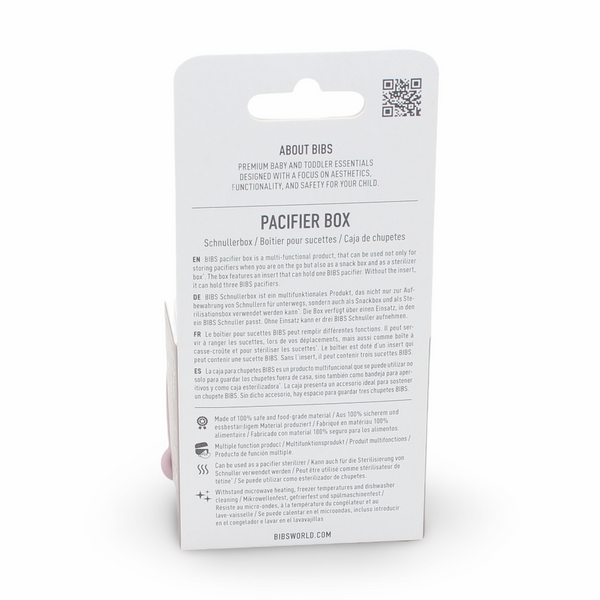 BIBS Pacifier Box – Dusky Lilac
