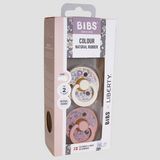 BIBS x Liberty Pacifier – 2 Pack (Eloise Latex, Size 2, Blush Mix)