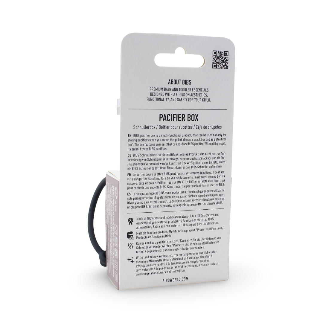 BIBS Pacifier Box – Iron