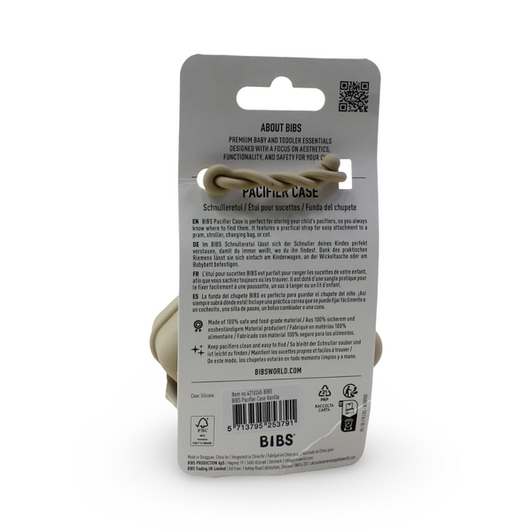 BIBS Pacifier Case – Vanilla