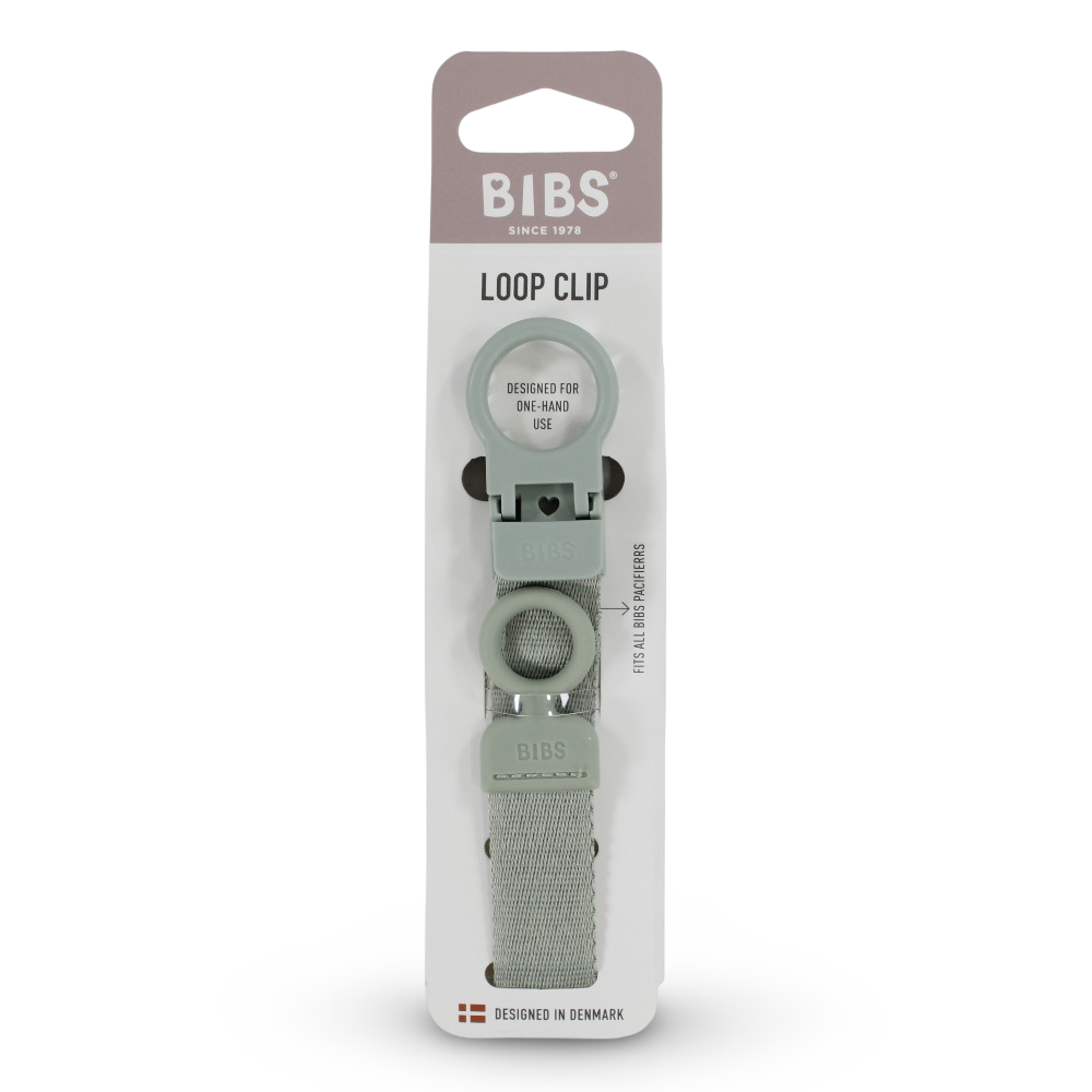 BIBS Pacifier Clip Loop - Sage