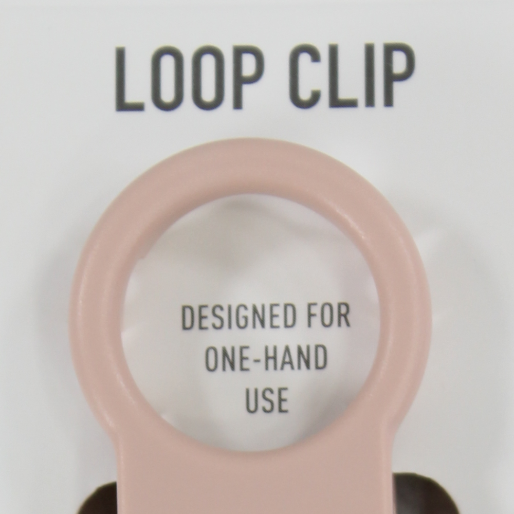 BIBS Pacifier Clip Loop – Blush