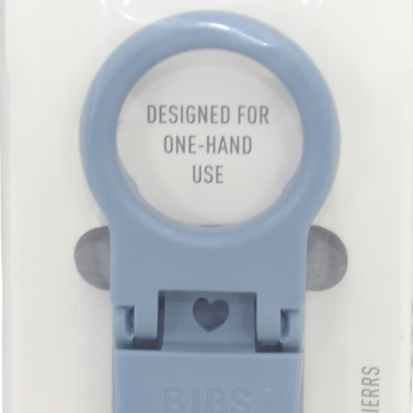 BIBS Pacifier Clip Loop – Petrol