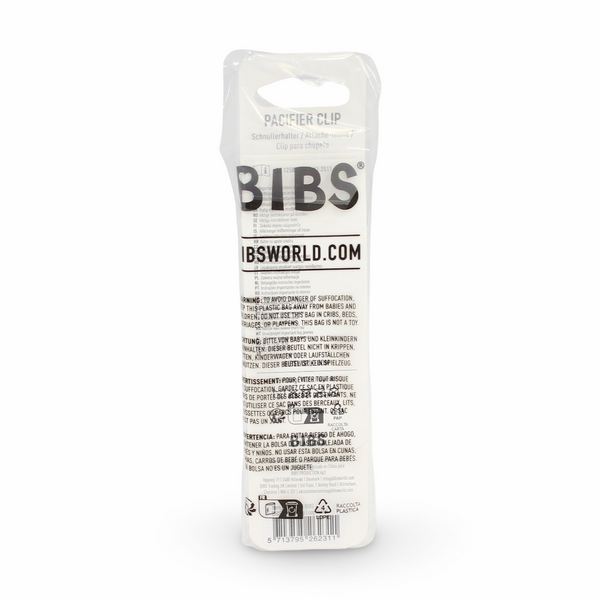 BIBS Pacifier Clip Loop – Petrol