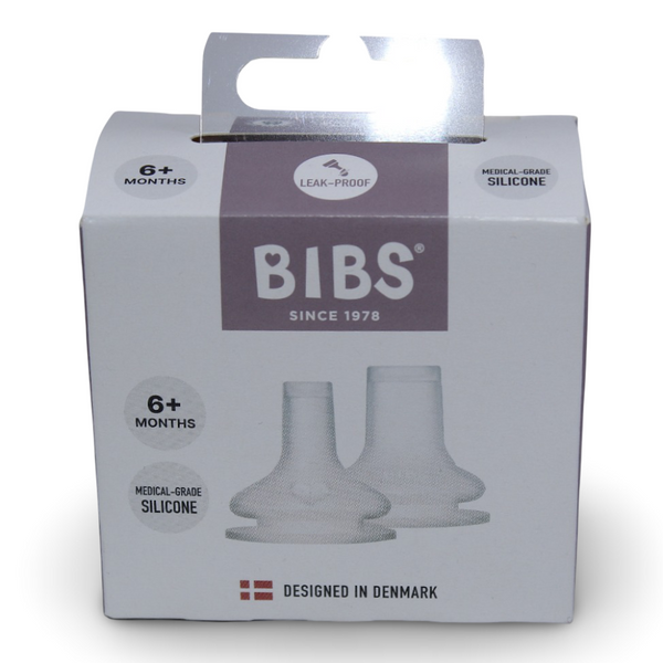 BIBS Baby Bottle Silicone Spout (Pack of 2) – 6+ Months
