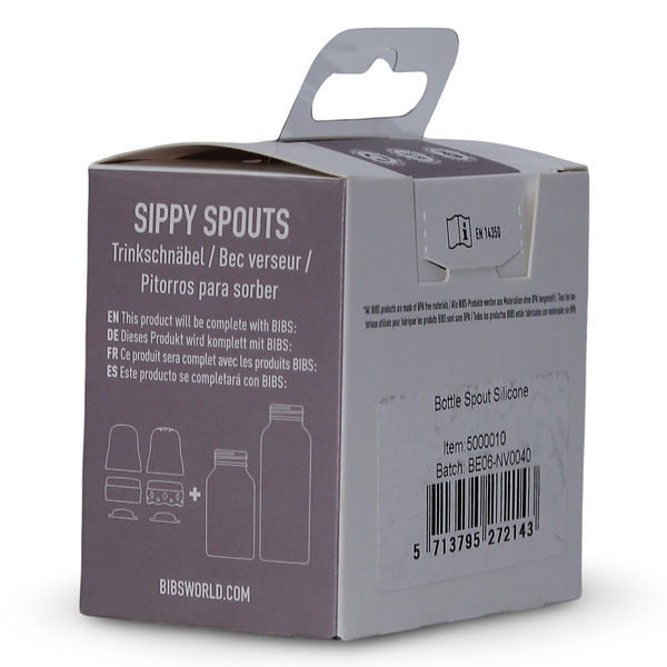BIBS Baby Bottle Silicone Spout (Pack of 2) – 6+ Months