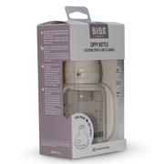 BIBS Silicone Spout Baby Sippy Bottle Pack of 1 – 150 ml Ivory