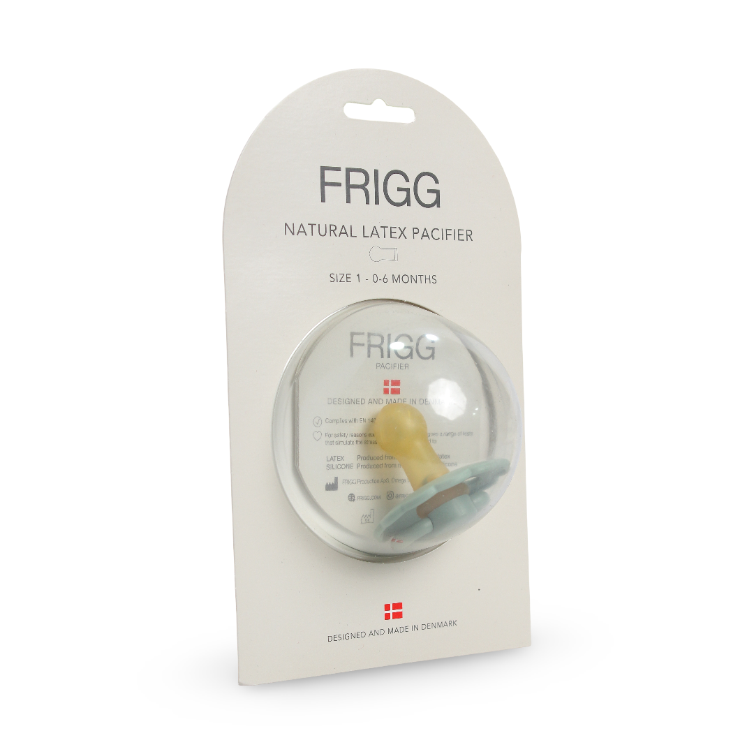 Frigg Daisy Latex Baby Pacifier 0-6m 1-Pack Lily Pad – Size 1