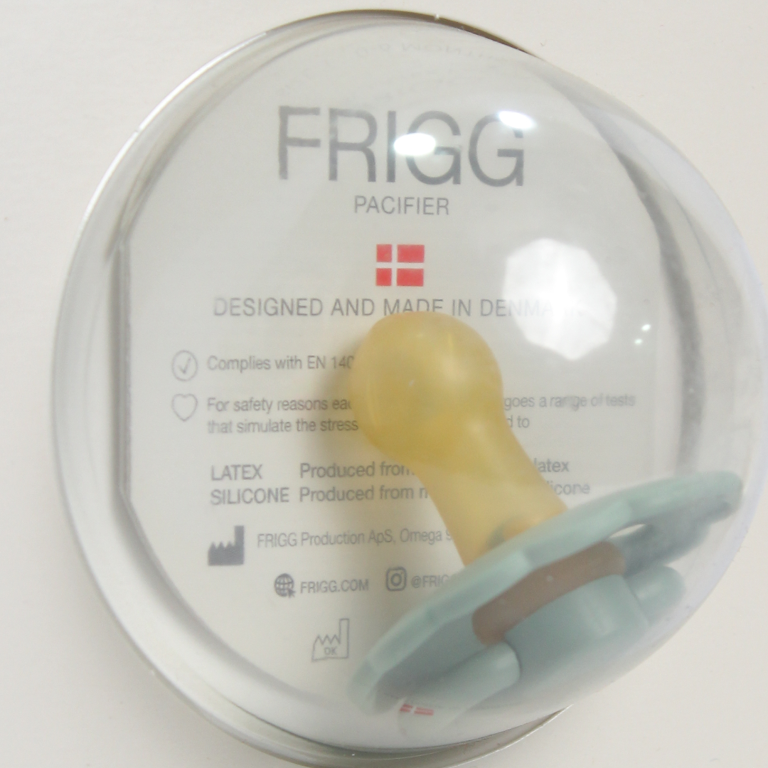 Frigg Daisy Latex Baby Pacifier 0-6m 1-Pack Lily Pad – Size 1