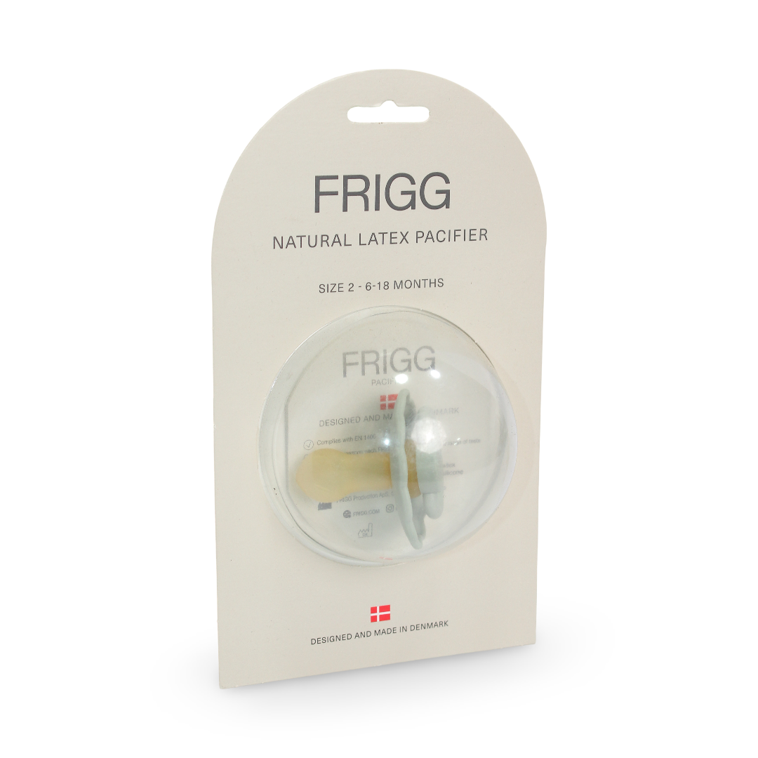 Frigg Natural Latex Pacifier Sage – Size 2