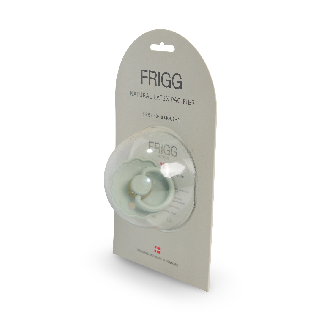 Frigg Natural Latex Pacifier Sage – Size 2