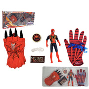 Marvel Avengers Spider-Man Figure & Red Gloves Toy Set