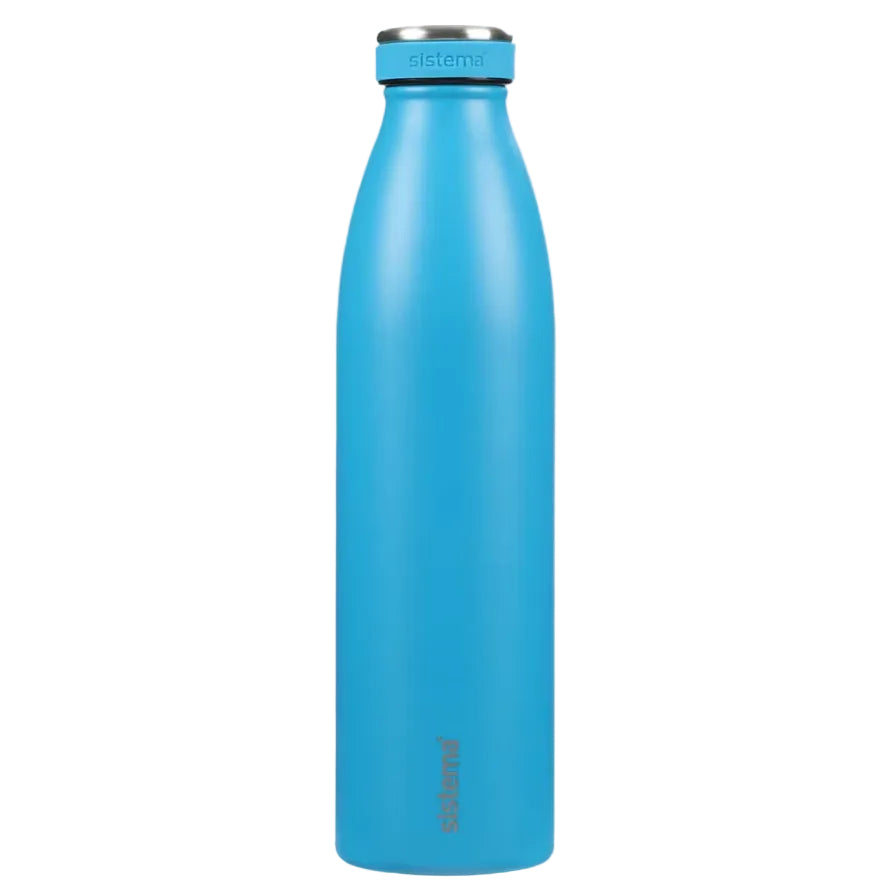 Sistema Hydrate Stainless Steel Water Bottle 750ml – Light Blue