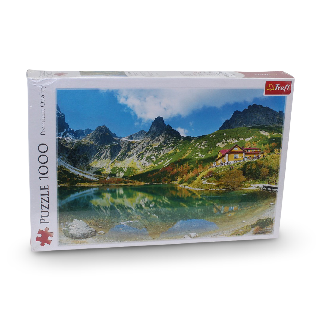 Trefl Shelter Over the Green Pond Tatras Slovakia Jigsaw Puzzle – 1000Pcs