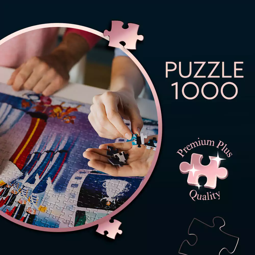 Trefl Puzzle Premium Plus Quality – Iconic Moments of Snow White 1000 Pcs