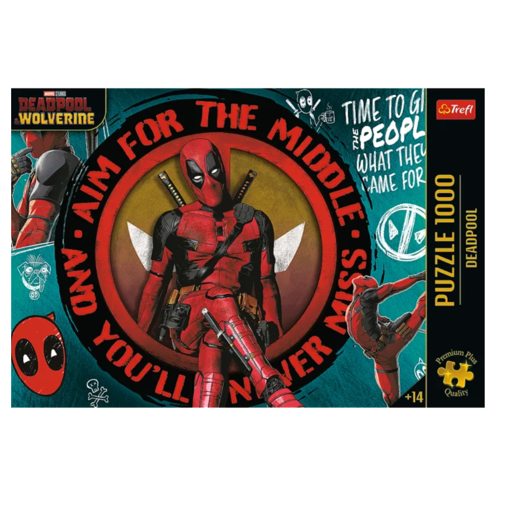 Trefl Puzzle Premium Plus Quality – Deadpool 1000 Pcs