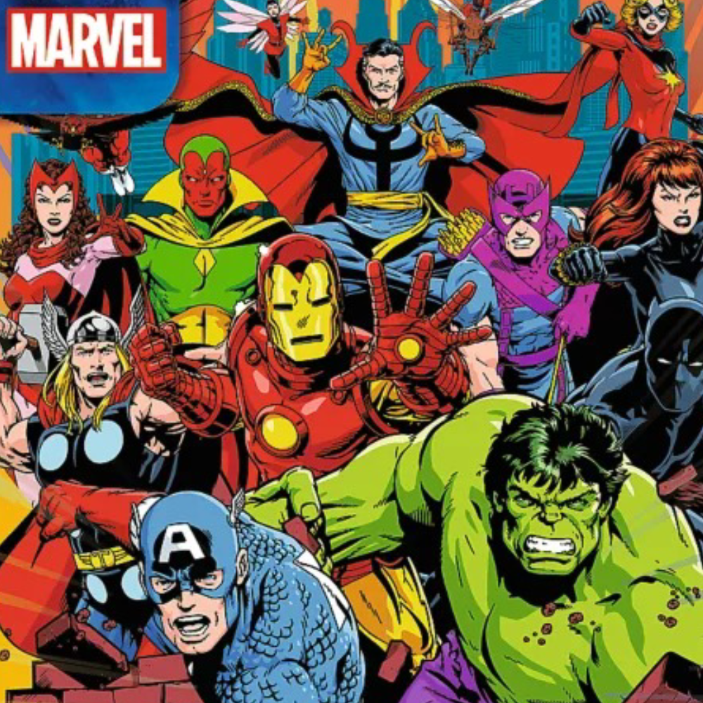 Trefl Puzzle Premium Plus Quality – Marvel Heroes 1000 Pcs