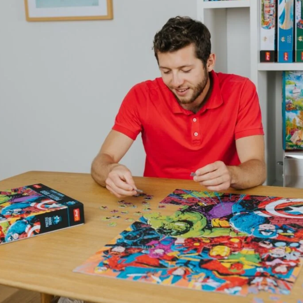 Trefl Puzzle Premium Plus Quality – Marvel Heroes 1000 Pcs