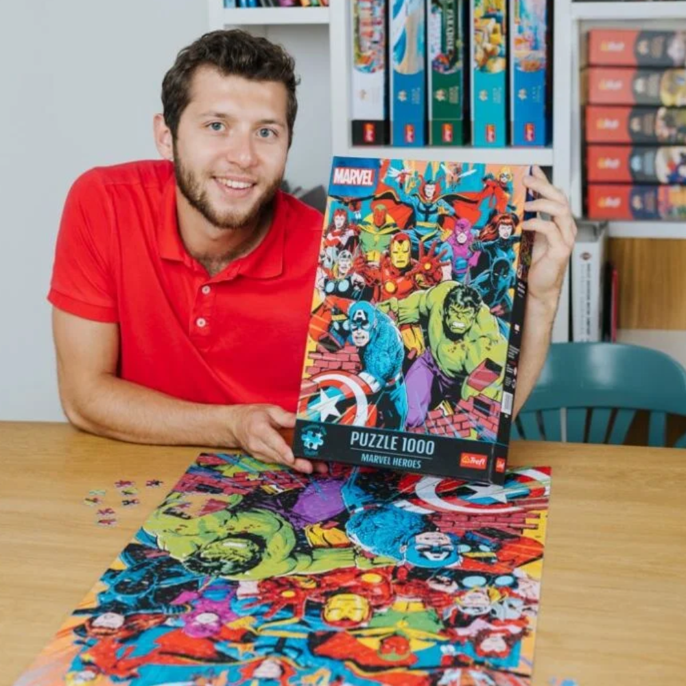 Trefl Puzzle Premium Plus Quality – Marvel Heroes 1000 Pcs