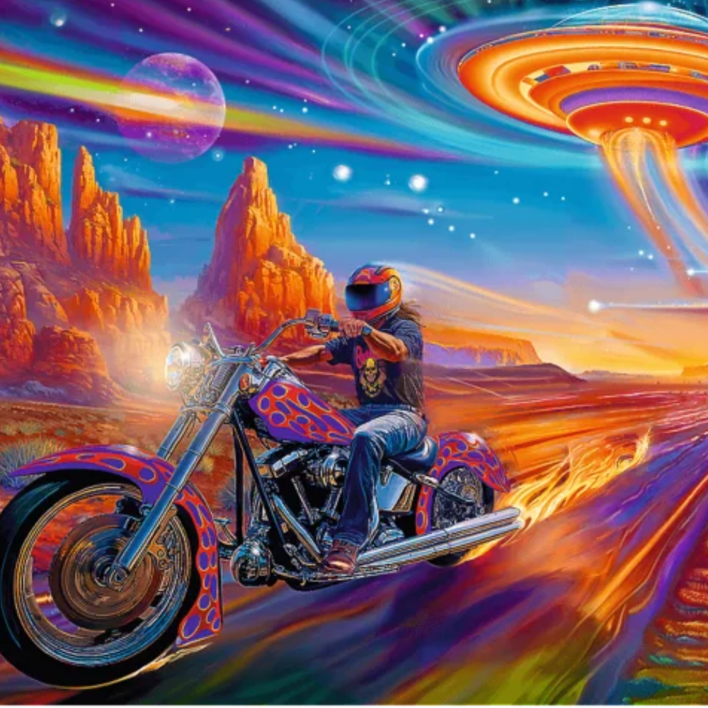 Trefl Puzzle Premium Plus Quality – Dream Scapes Wild Ride 1000 Pcs