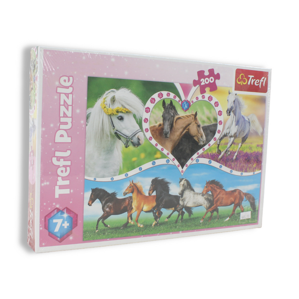 Trefl Beautiful Horses Jigsaw Puzzle – 200 Pcs