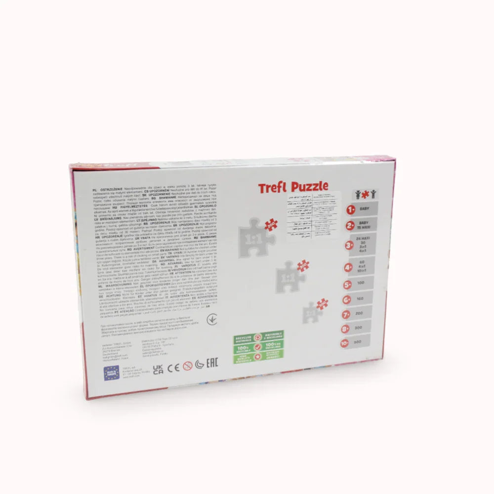 Trefl The Joyful World of Princesses Puzzle - 200 Pcs
