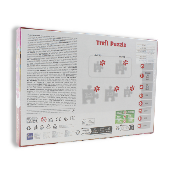 Trefl The Joyful World of Princesses Puzzle – 200 Pcs