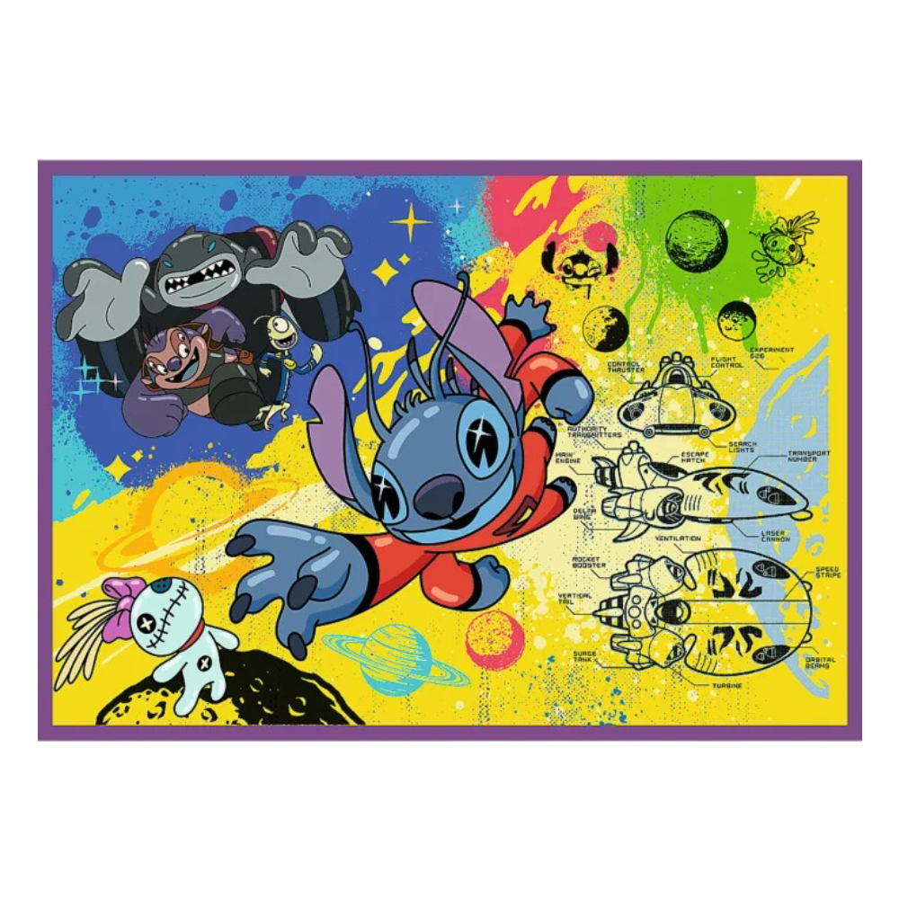 Trefl Puzzle Lilo & Stitch – 4x250 Pcs