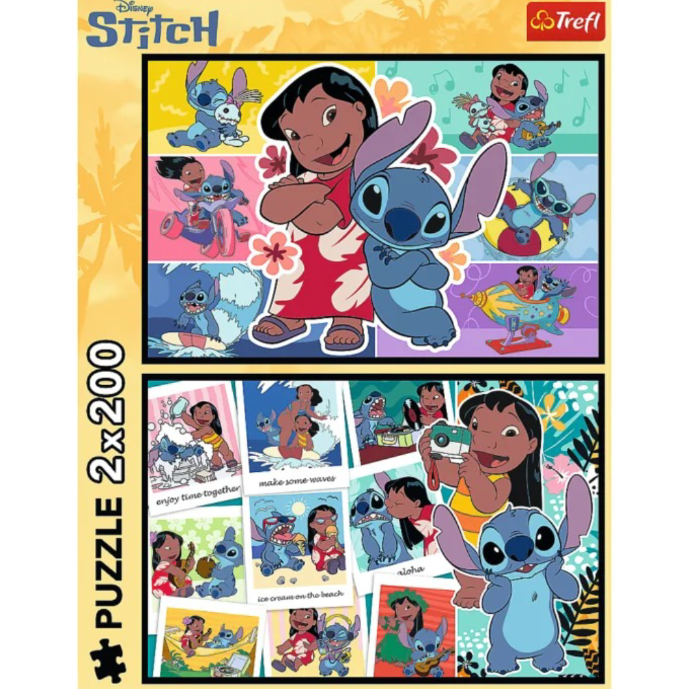 Trefl Puzzle Lilo & Stitch – 2x200
