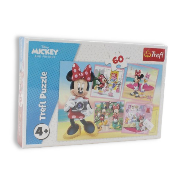 Trefl Lovely Minnie Puzzle – 60 Pcs