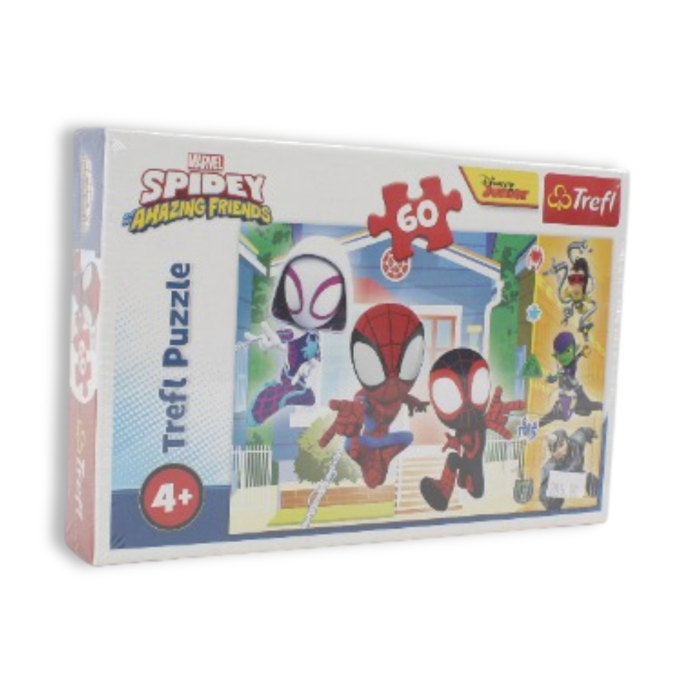 Trefl Spidey's World Jigsaw Puzzle – 60 Pcs