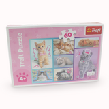 Trefl Cute Cats Puzzle - 60 Pcs