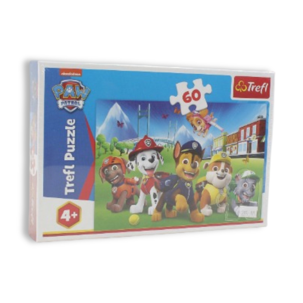 Trefl Paw Patrol On The Grass Puzzle – 60 Pcs
