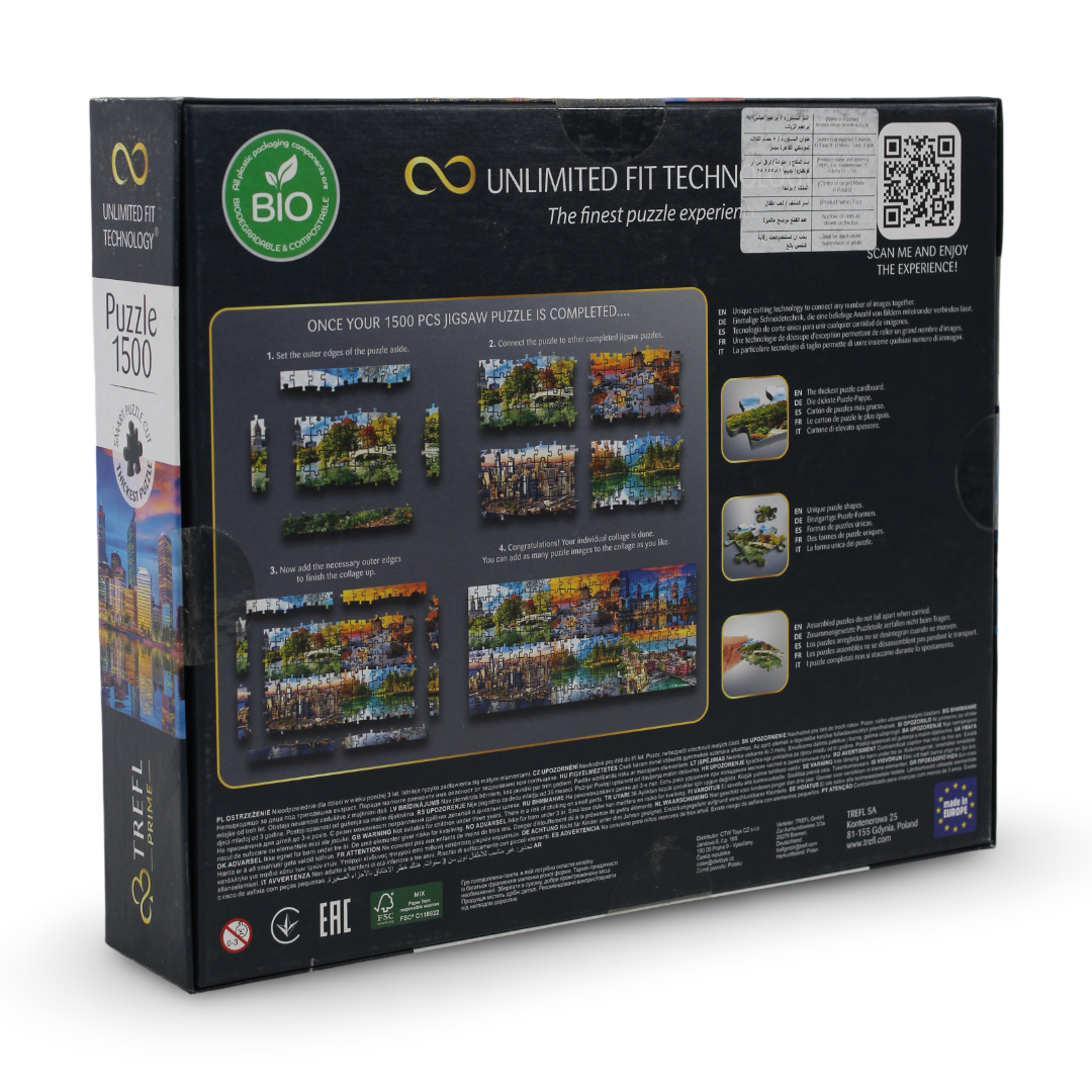 Trefl Prime Cityscape Urban Reflection, Perth, Australia – 1500 Pcs