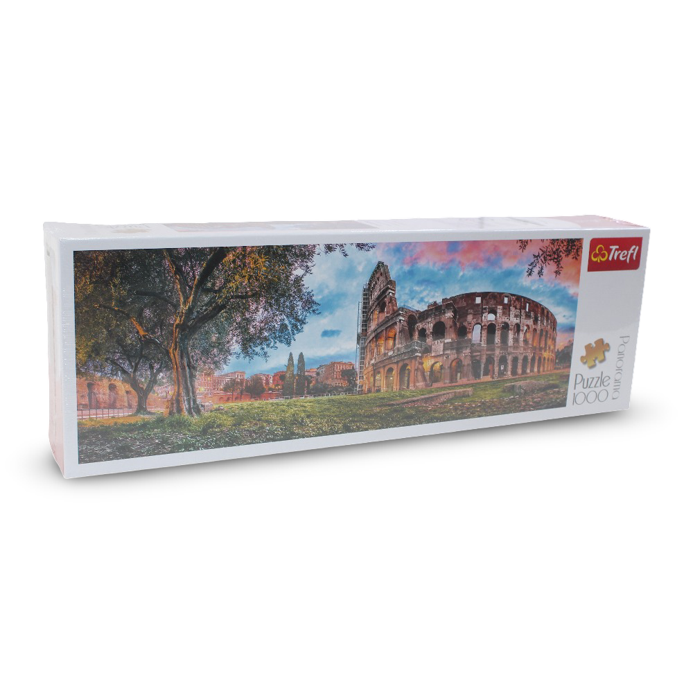 Trefl Colosseum At Dawn Panorama Puzzle - 1000 Pcs - Toys