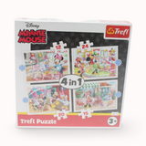 Trefl 4in1 Minnie With Friends Puzzle