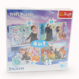 Trefl 4in1 The Amazing World Of Frozen Puzzle