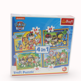 Trefl 4in1 Holiday Paw Patrol Puzzle