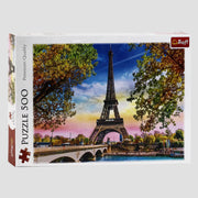 Trefl Romantic Paris, France Jigsaw Puzzle (500-Piece) – A Perfect Relaxing Challenge