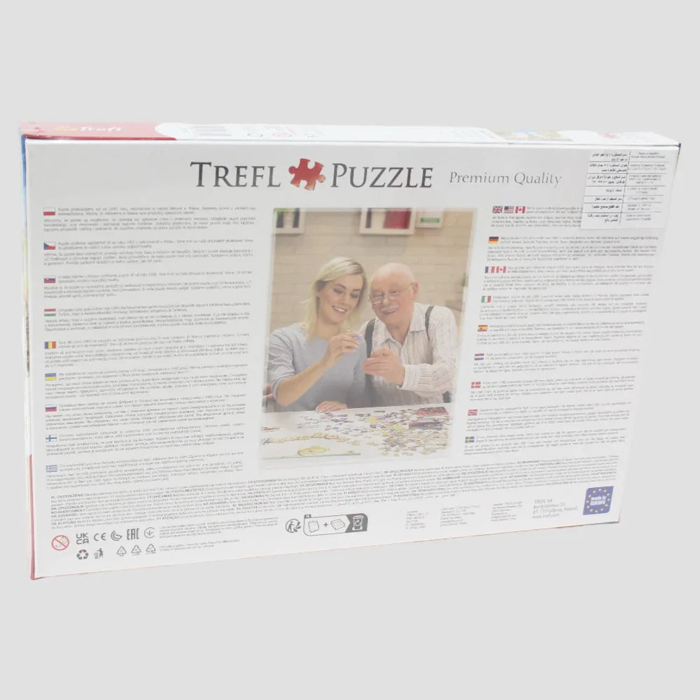 Trefl Romantic Paris, France Jigsaw Puzzle (500-Piece) – A Perfect Relaxing Challenge
