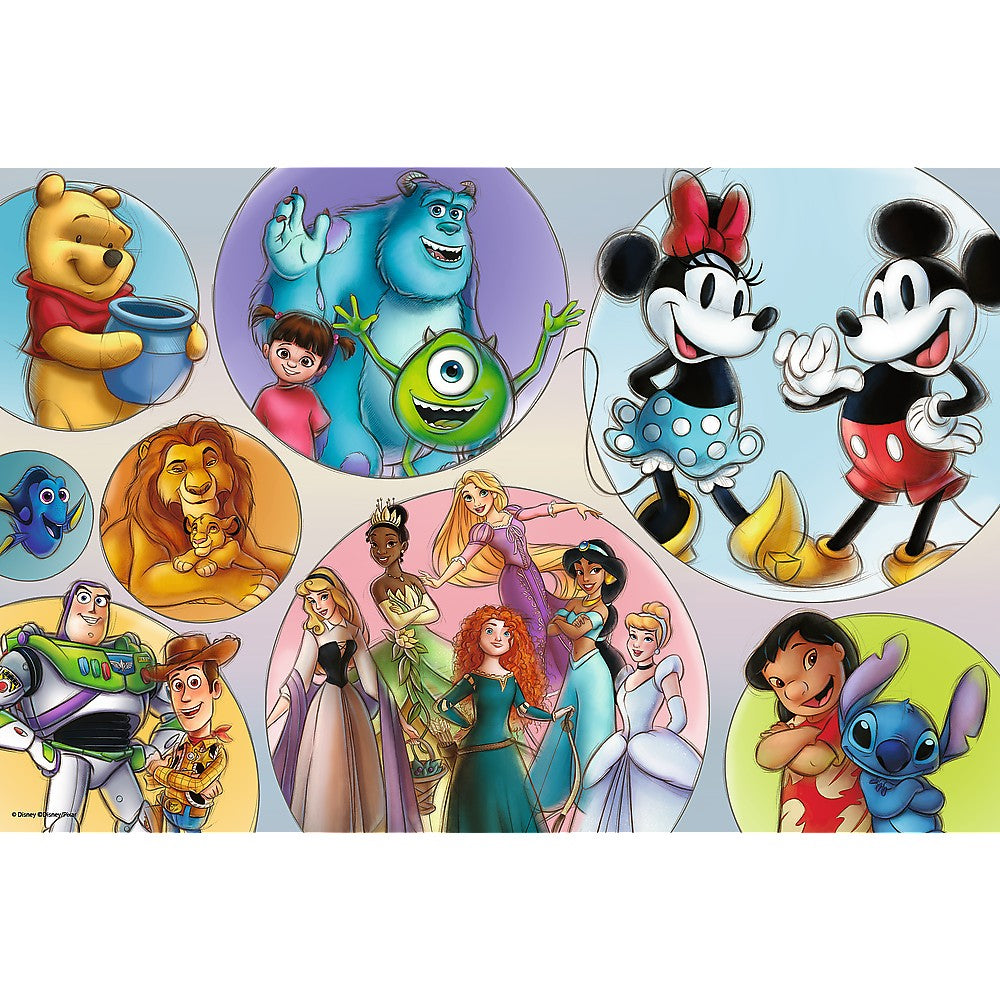 Trefl Primo Super Shape Xxl Puzzle 160 Disney 100 Disney World