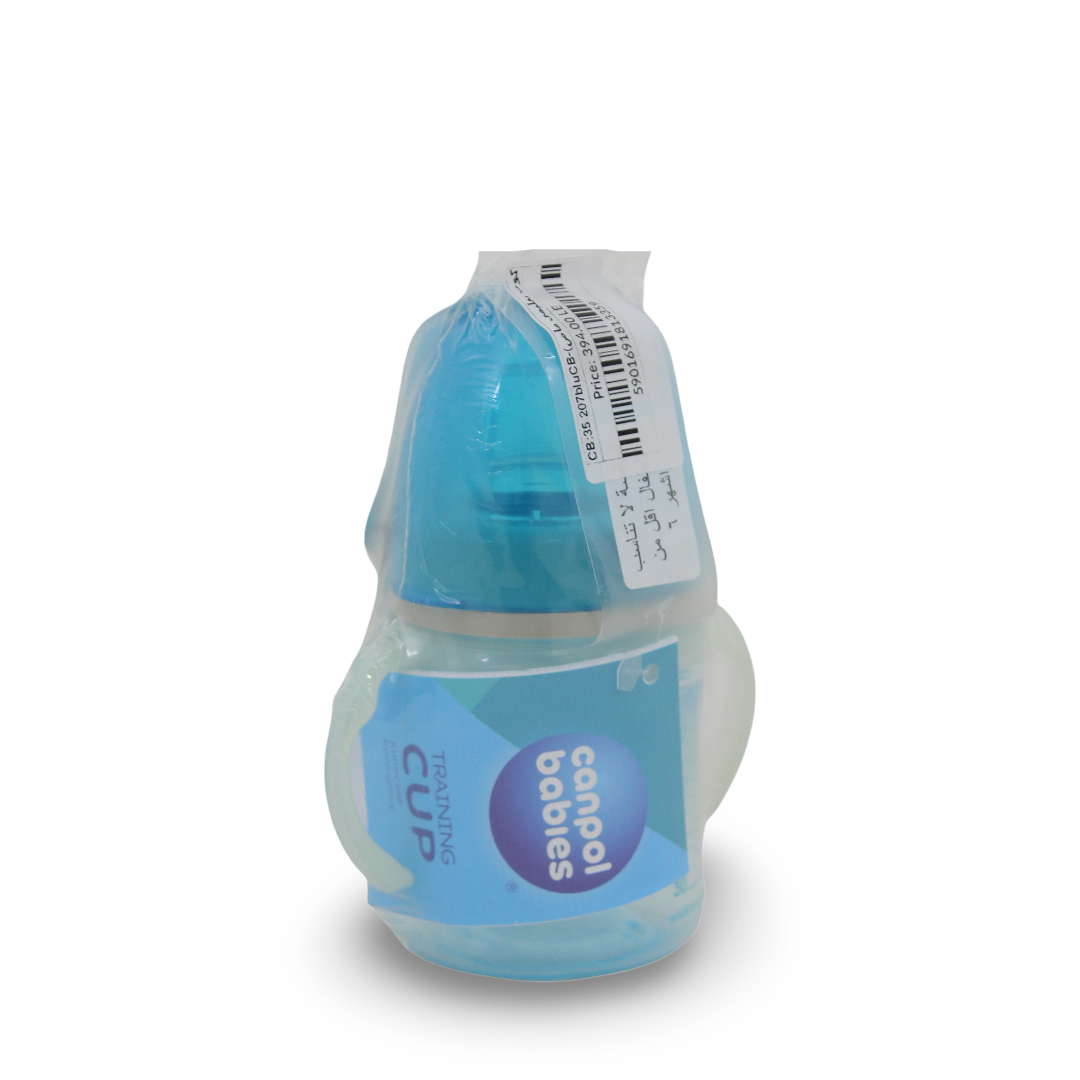 Canpol Babies Exotic Animals Training Cup 6m+ 120ml – Blue