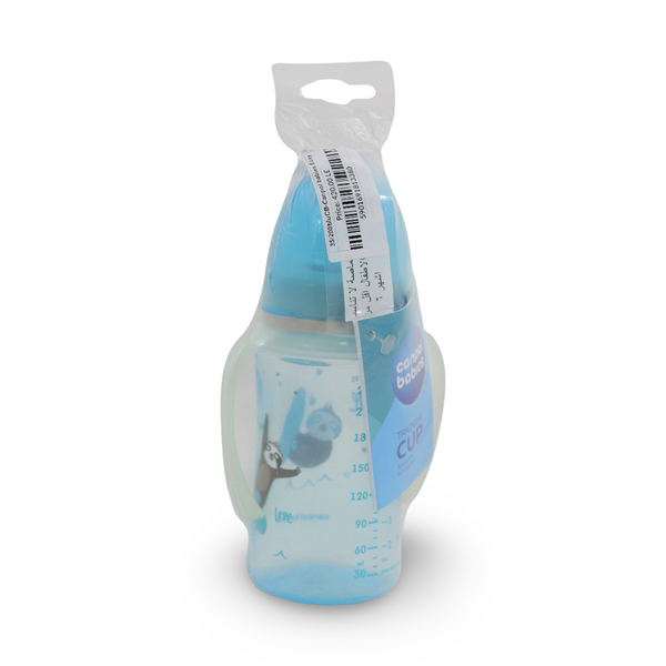 Canpol Babies Training Cup with Glowing Handles 240ml – Blue