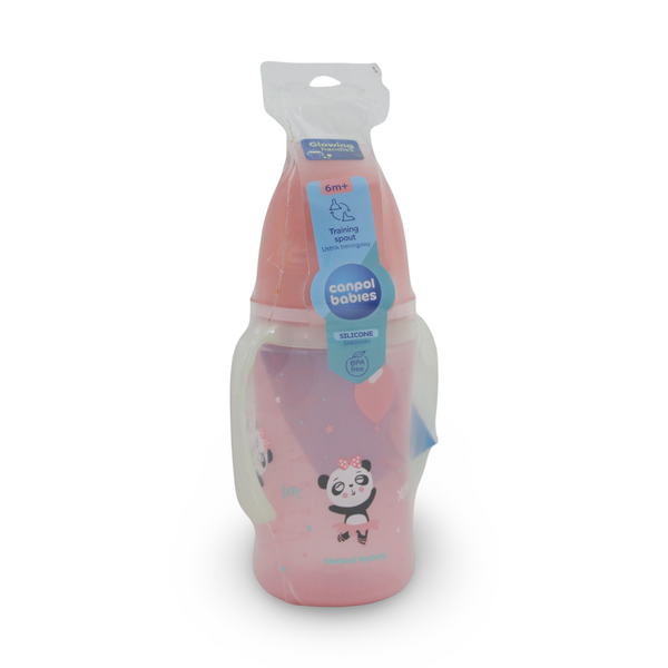 Canpol Babies Training Cup with Glowing Handles - 240 ml